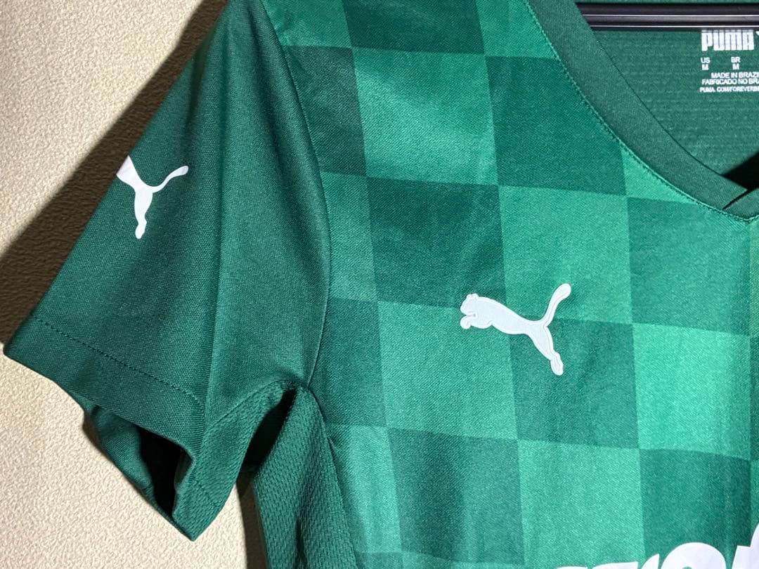 美品Puma Palmeirasパルメイラス女子Bianca選手ユニフォームM