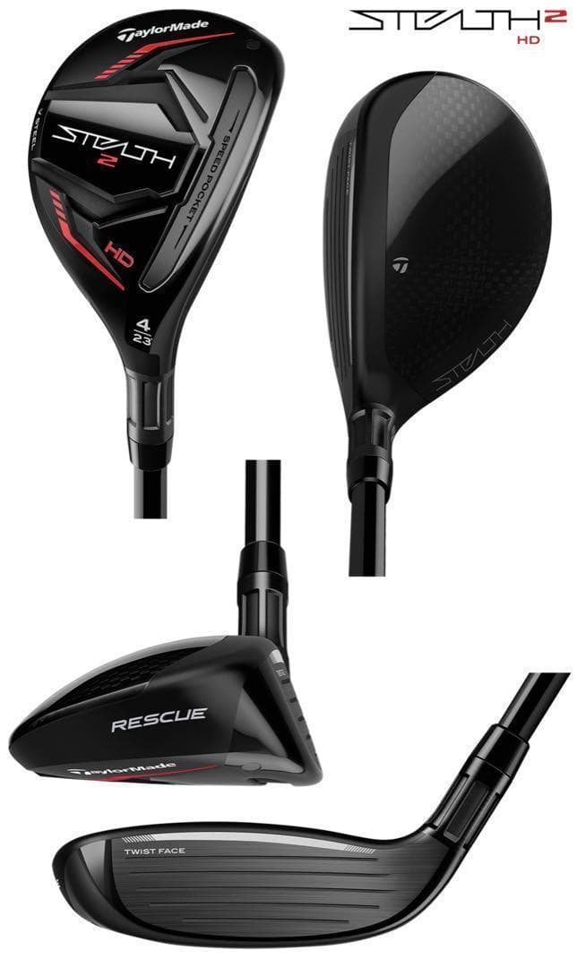 【新品・未使用】テーラーメイド　ステルス2 HD レスキュー　4　フレックスR
