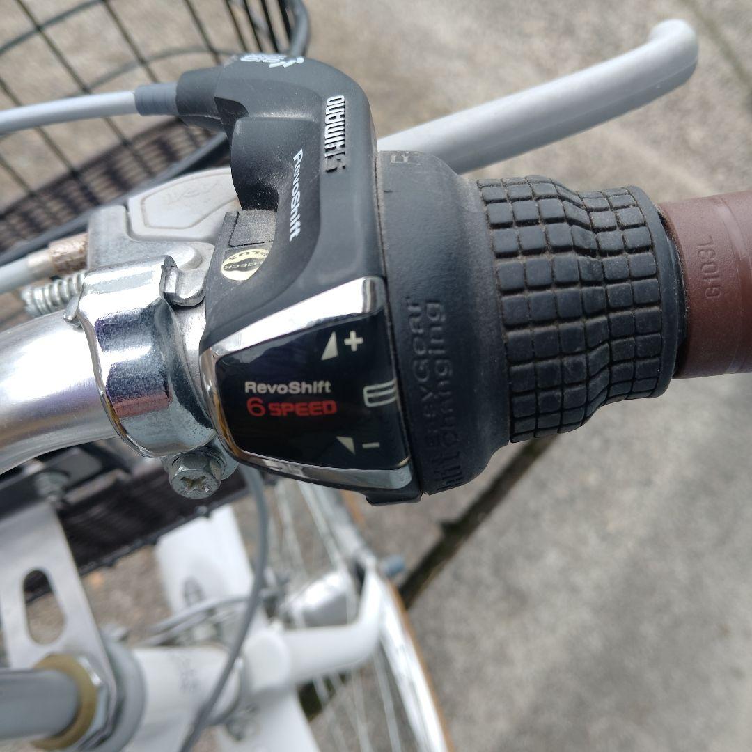【引取限定】24インチ自転車(カゴ付き)　新潟県