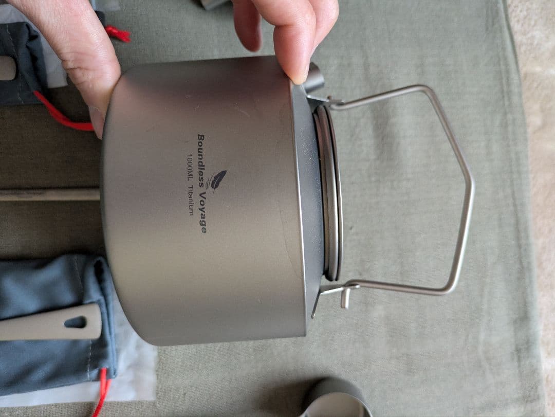 Boundless voyage チタンカトラリー、アルスト、ペグ等まとめ売り！