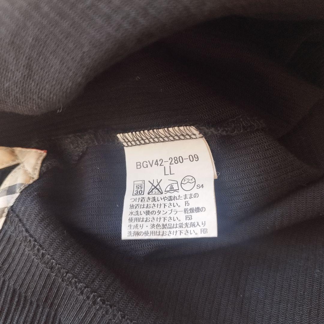 美品LLサイズ✨BURBERRY GOLF レディース ハーフジップ長袖シャツ