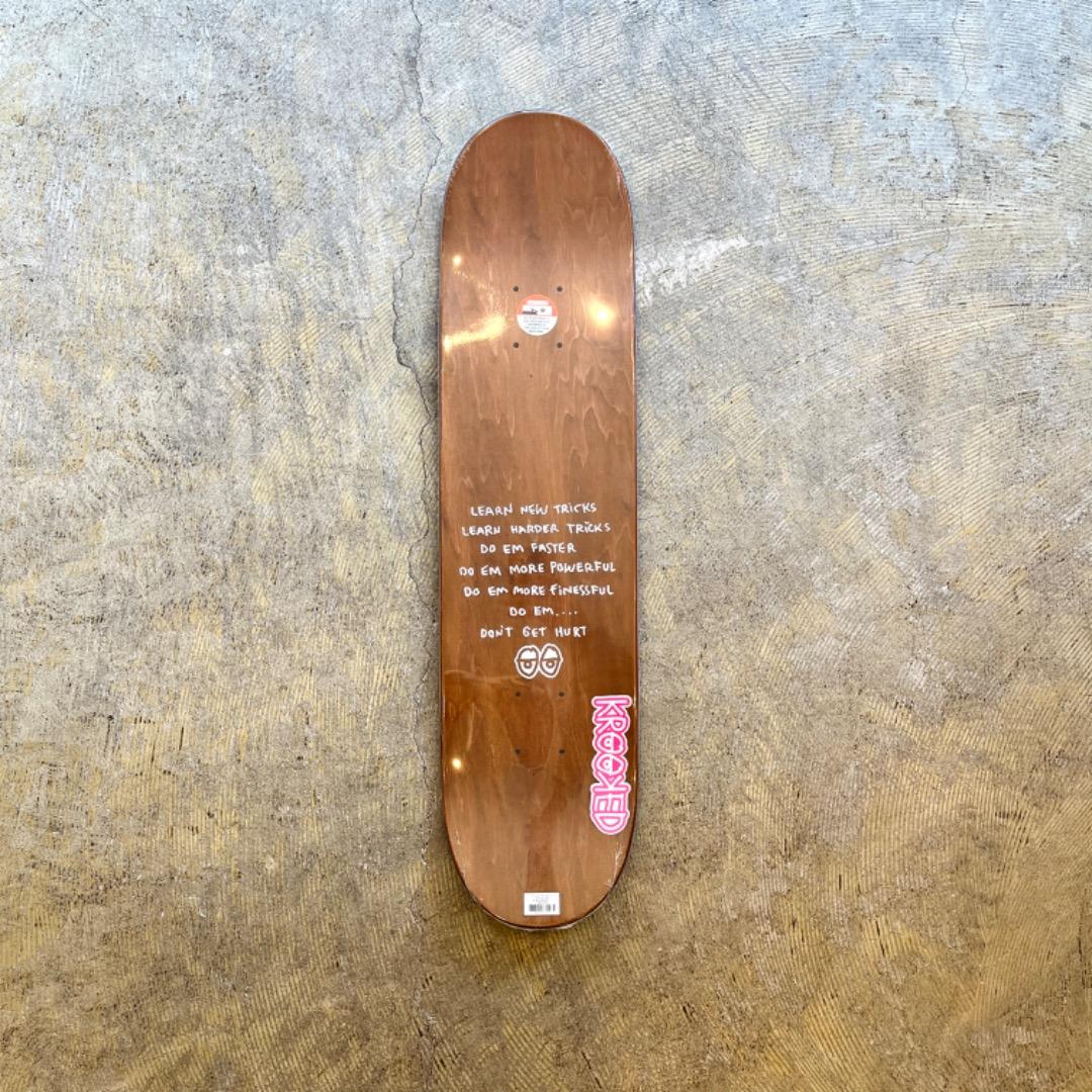 新品 KROOKED TEAM BIRD DECK キッズサイズ 7.3 inc
