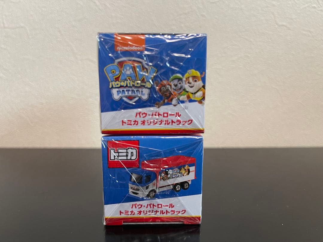 トミカ イオン限定 パウ・パトロール オリジナル ミニカー ２台