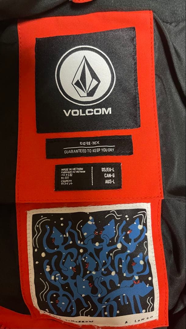 スノーボード VOLCOM LONGO GORE-TEX Jacket 2022-23