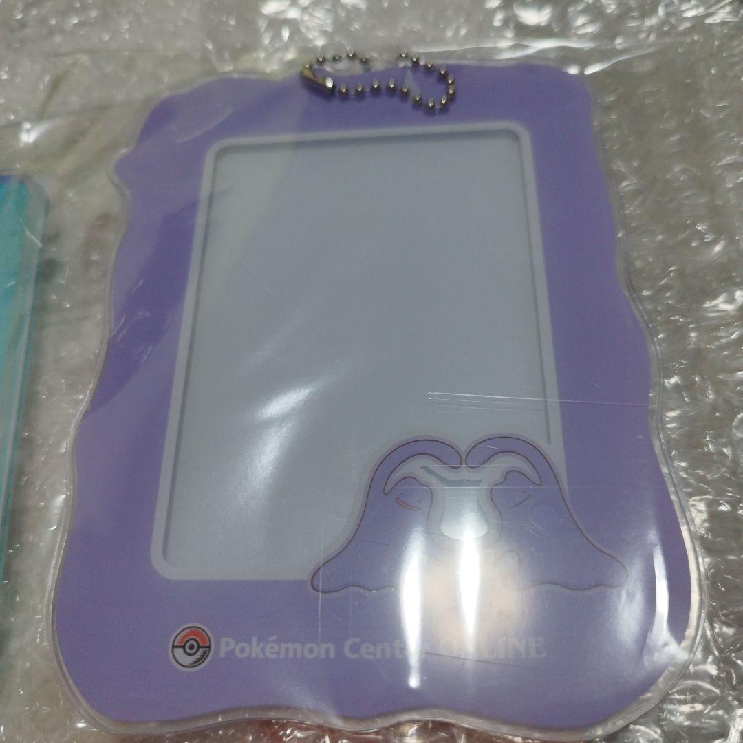 A賞 アクリルカードケース メタモン ヌオー　ミニゲーム　ポケセンオンライン