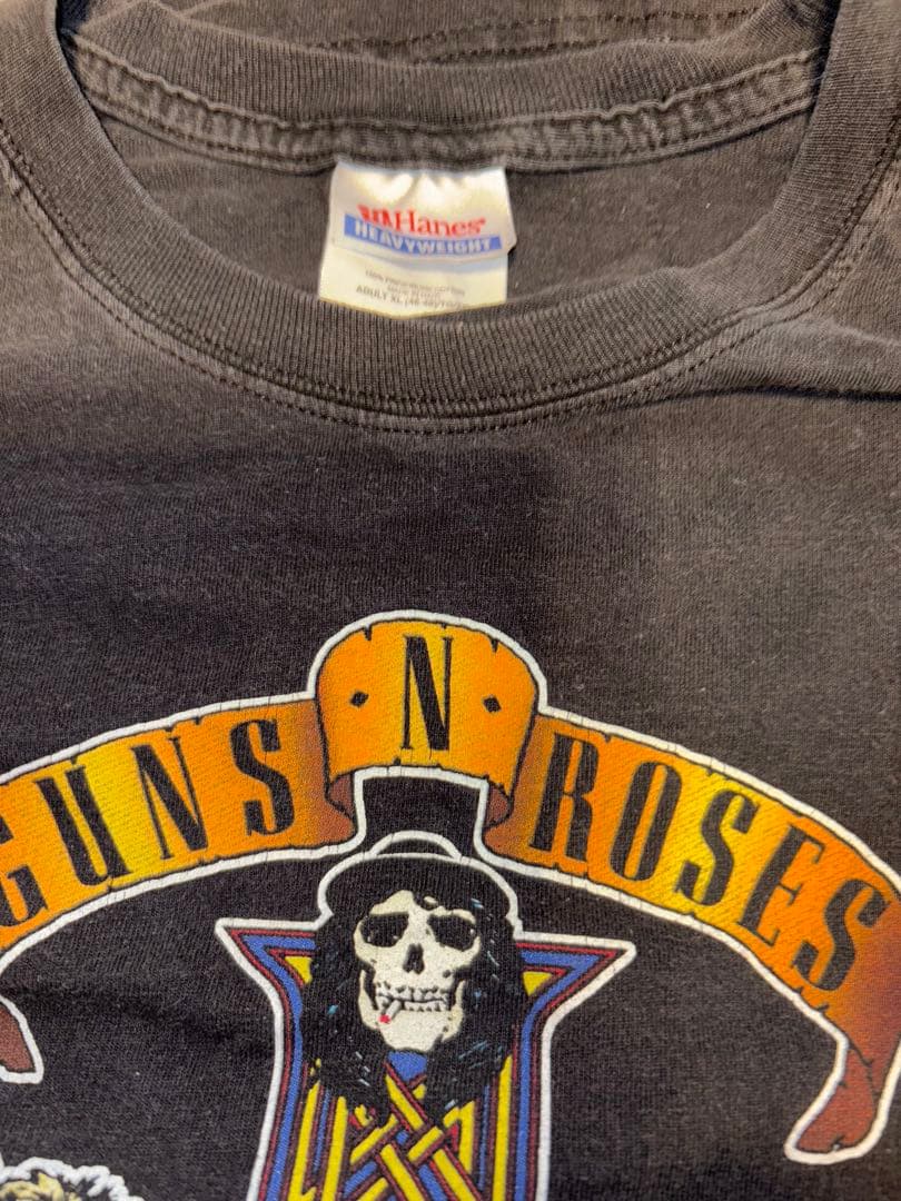Guns N' Roses クロスデザイン Tシャツ