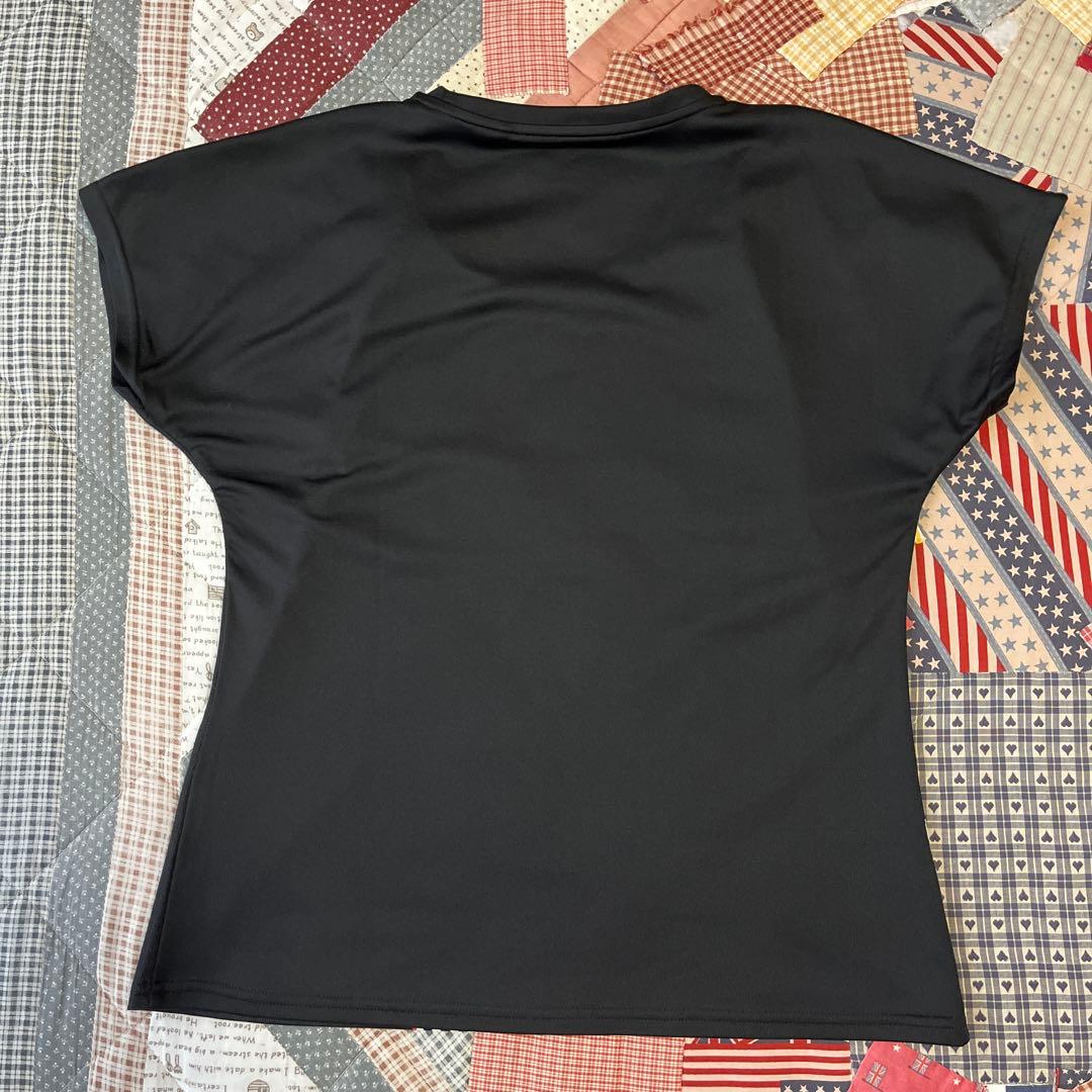 お値下げしました！ダンロップドットパターン ブラック Tシャツ