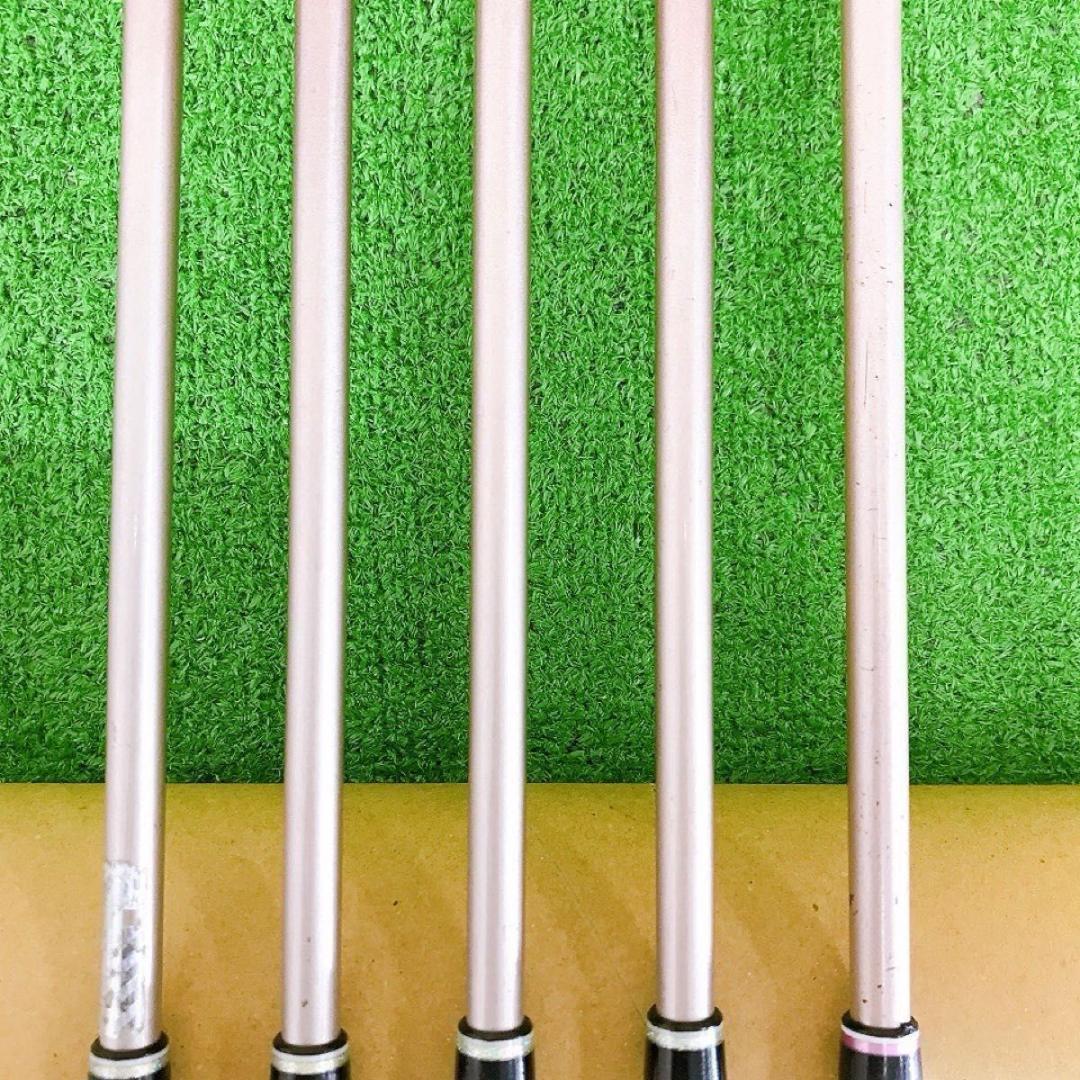 テ50★ゼクシオ11&12 レディースアイアンセット ボルドー XXIO女性用L