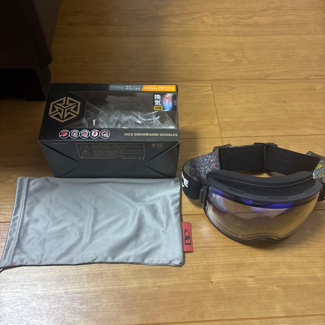 DICE BANK フォトクロミックゴーグル