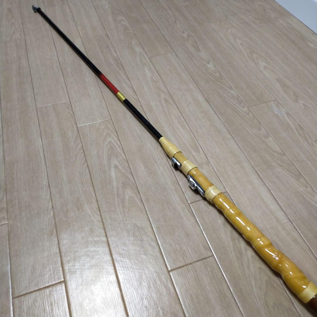 蓮でーす(^^)様落とし込みヘチ前打ち　軟調カスタムロッドSPUL36専用リール