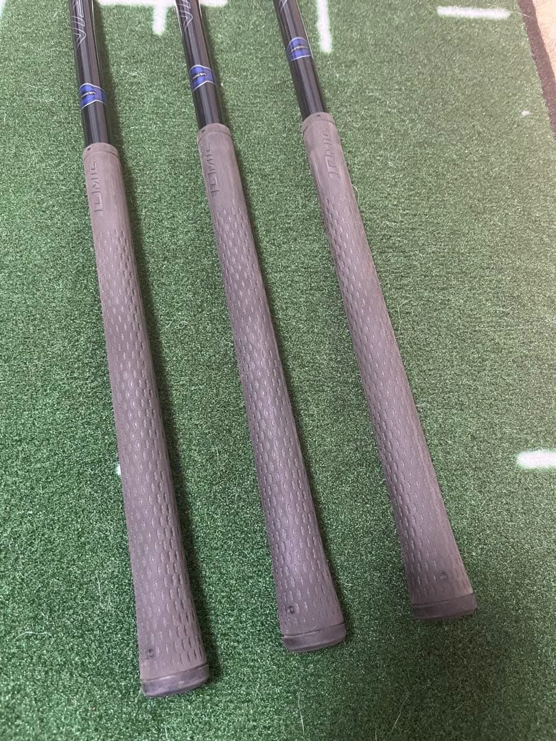 【レフティ】つるやAXELGF3本セット（5W, 4U, 5U）カーボンフェース