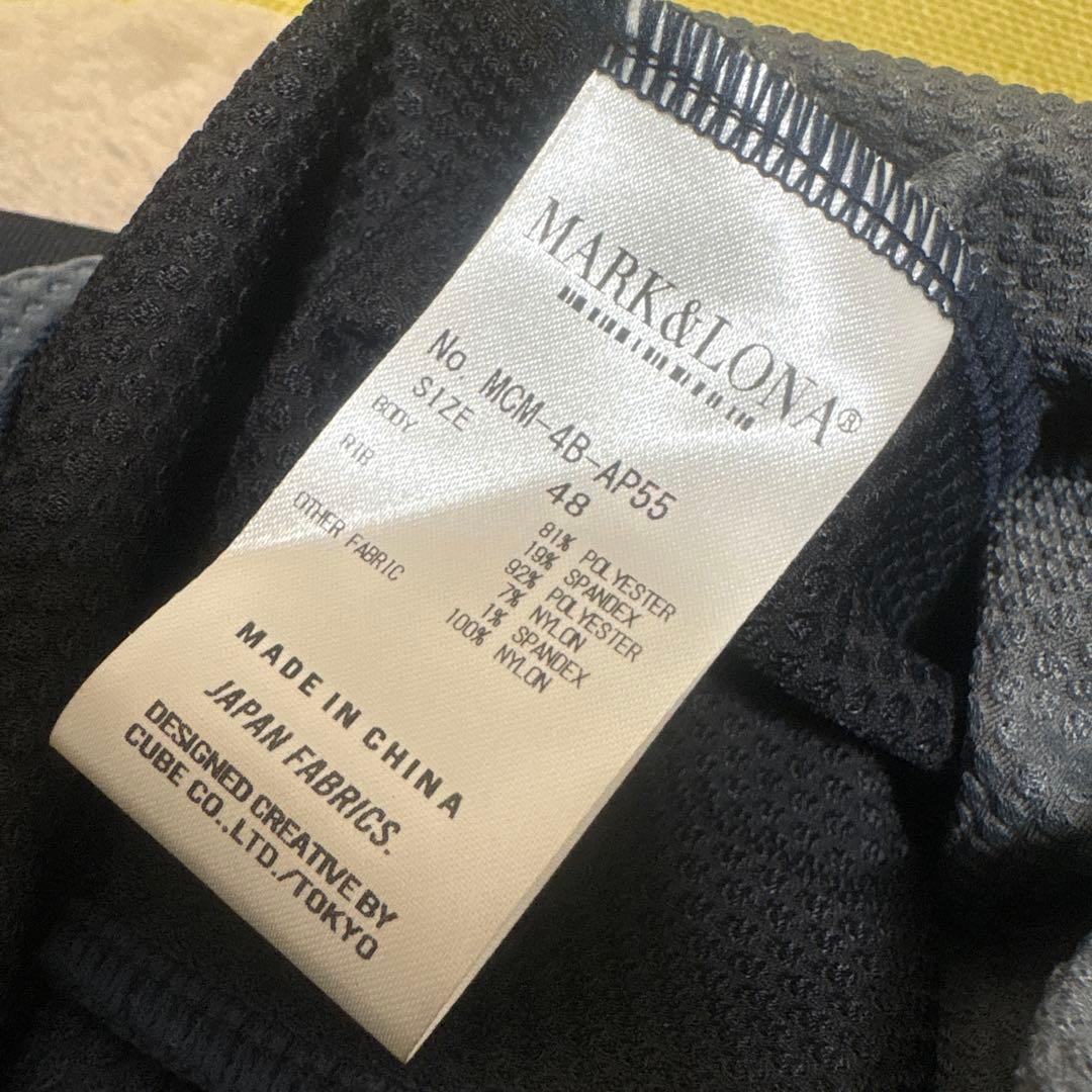 MARK&LONA ポロシャツ メッシュ