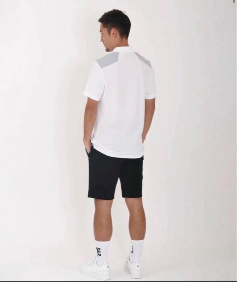 BALR. ボーラー　ポロシャツ　ゴルフウェア　Ｌ　白　ホワイト　半袖