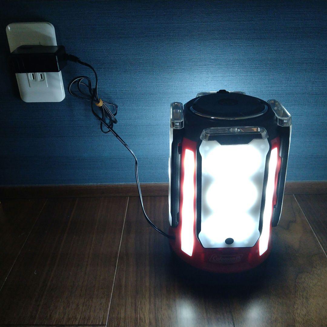 コールマン★LEDランタン★100vコンセントに改造★ケース付き