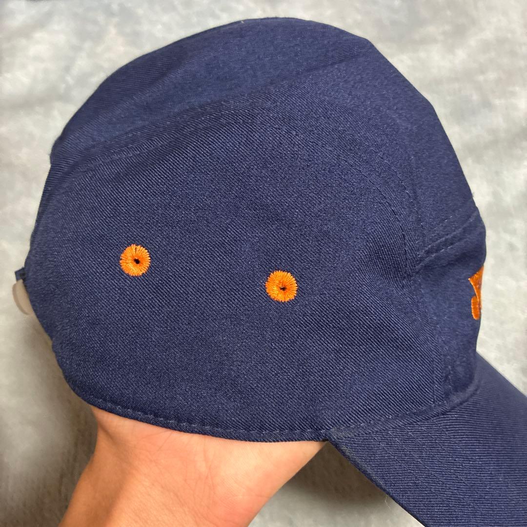 YONEX ネイビーキャップ オレンジ刺繍