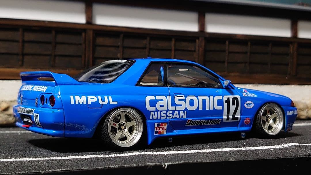 1/24 ハセガワ カルソニック スカイライン R32 GT-R 完成品