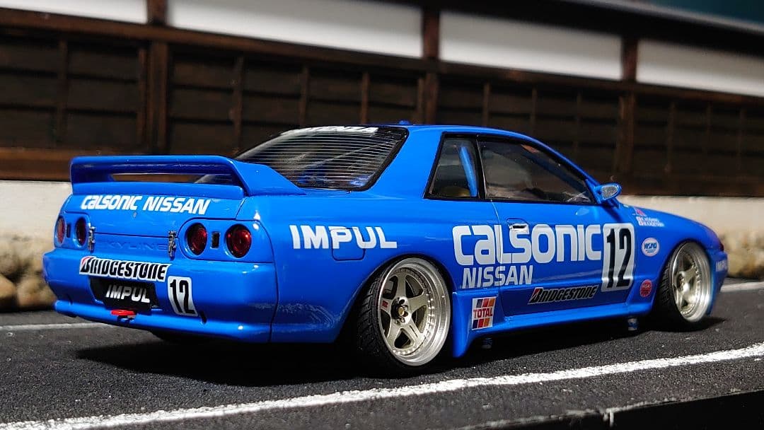 1/24 ハセガワ カルソニック スカイライン R32 GT-R 完成品