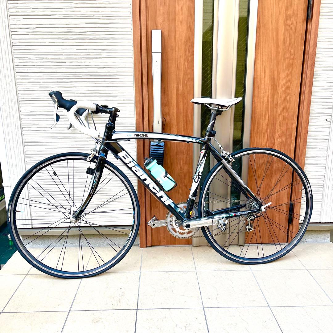 Bianchi ロードバイク VIA NIRONE 7 ブラック　53cm