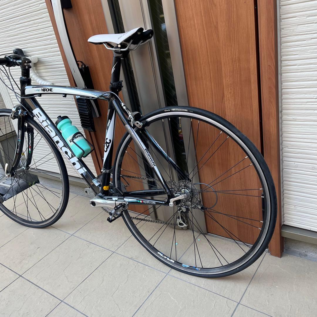 Bianchi ロードバイク VIA NIRONE 7 ブラック　53cm