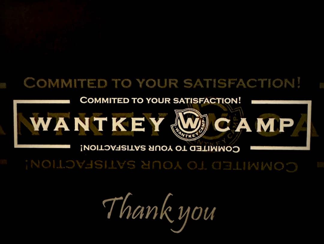新作 wantkey camp prototype W-SHADE 新品未開封