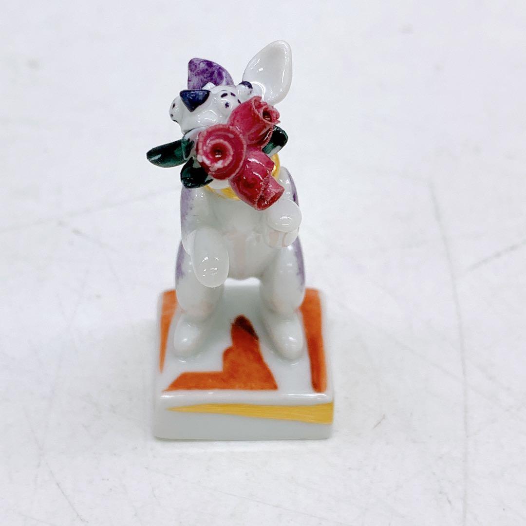 6AAM6 極美品 Meissen マイセン 干支シリーズ 犬 戌 イヌ