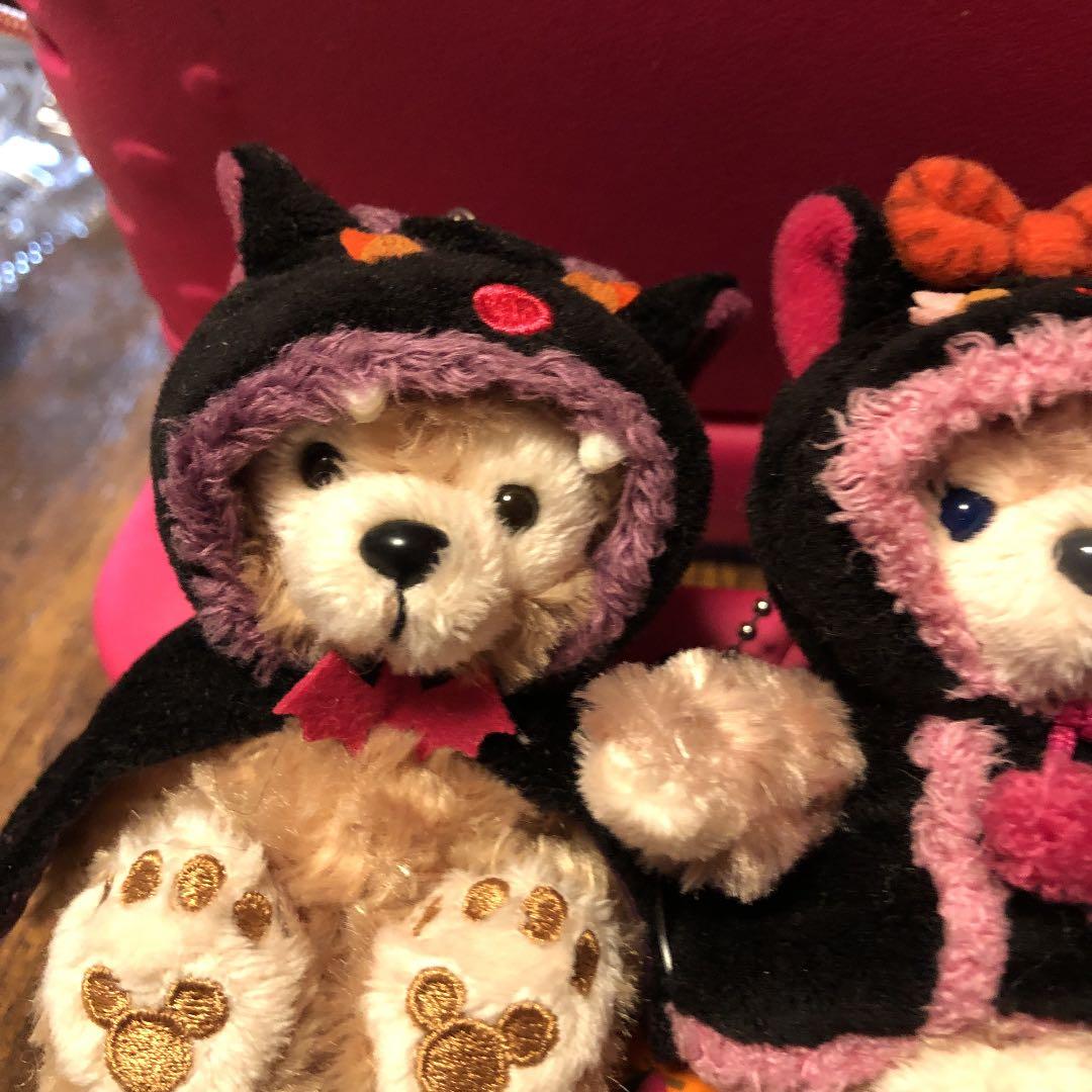 ダッフィー   ハロウィン　ぬいぐるみバッチ