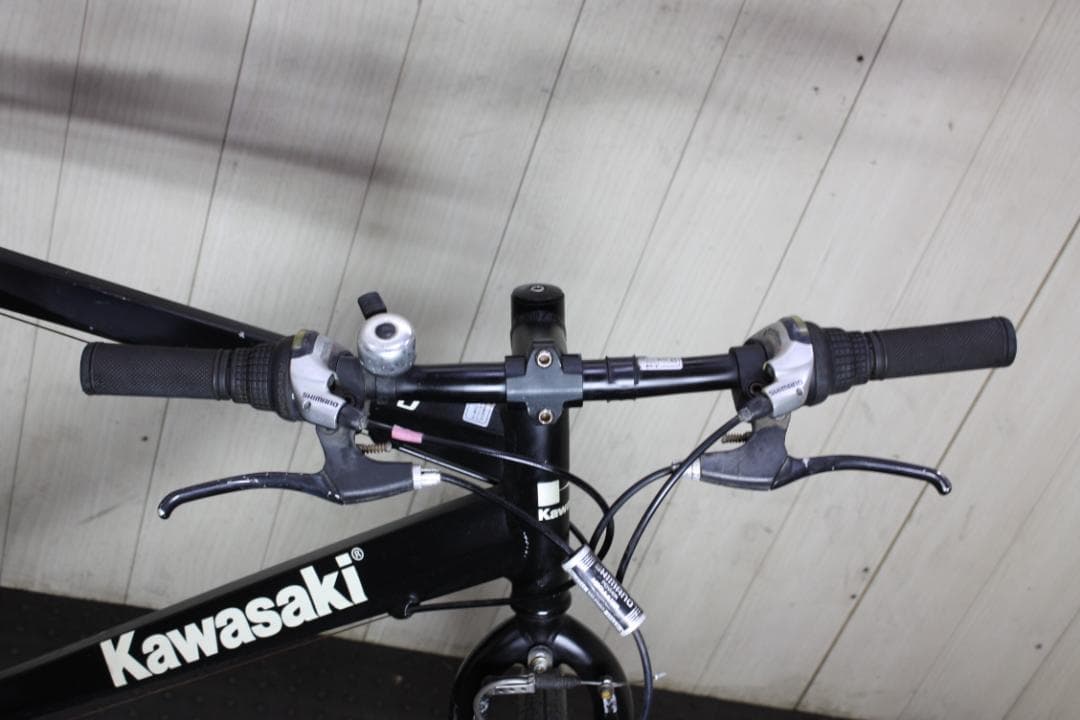 KAWASAKI KDX260 525mm アルミ 21速 26型 クロス