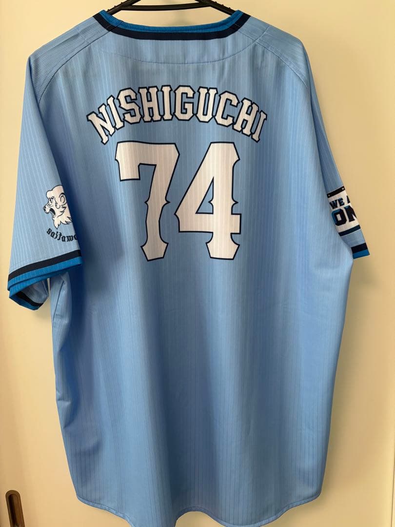 西武ライオンズ ユニフォーム 西口文也 XL