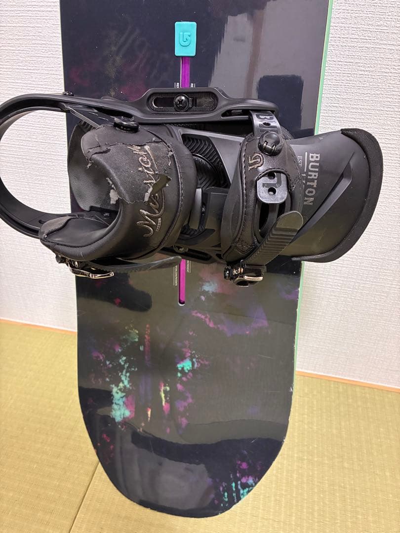 ＊スノーボードセット (Burton スノーボードとブーツ、バッグ付き)