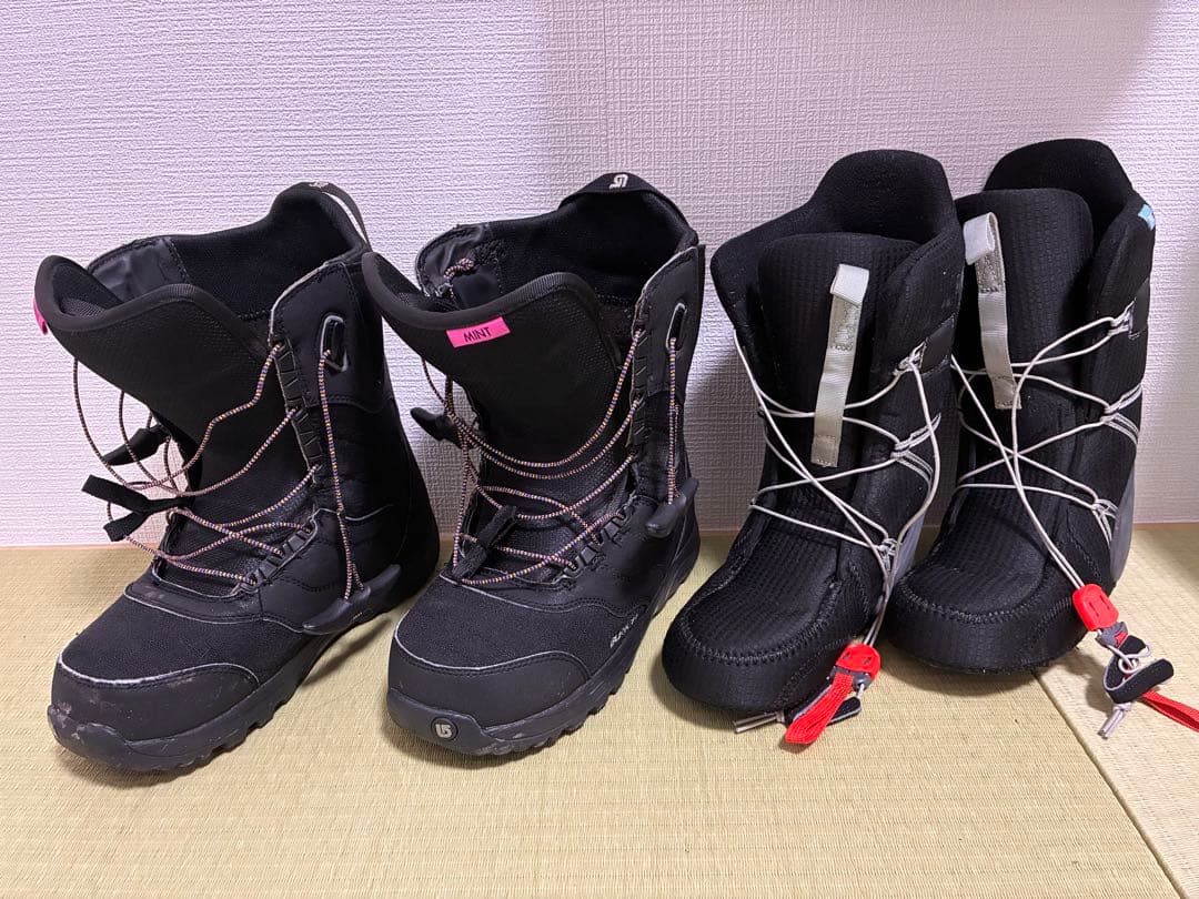 ＊スノーボードセット (Burton スノーボードとブーツ、バッグ付き)
