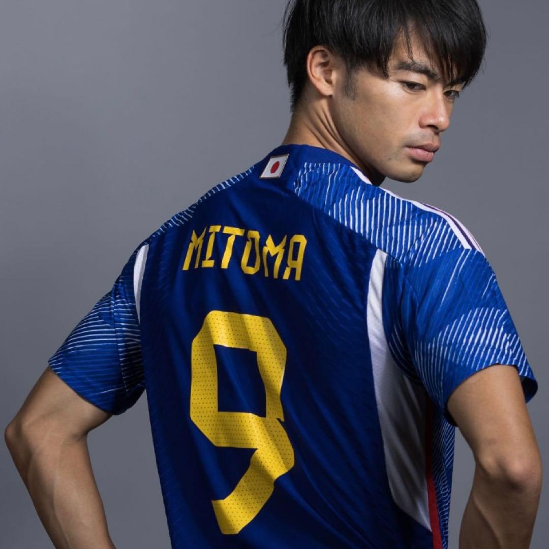 日本代表 三笘薫 2022W杯スペイン戦 選手用 ユニフォーム