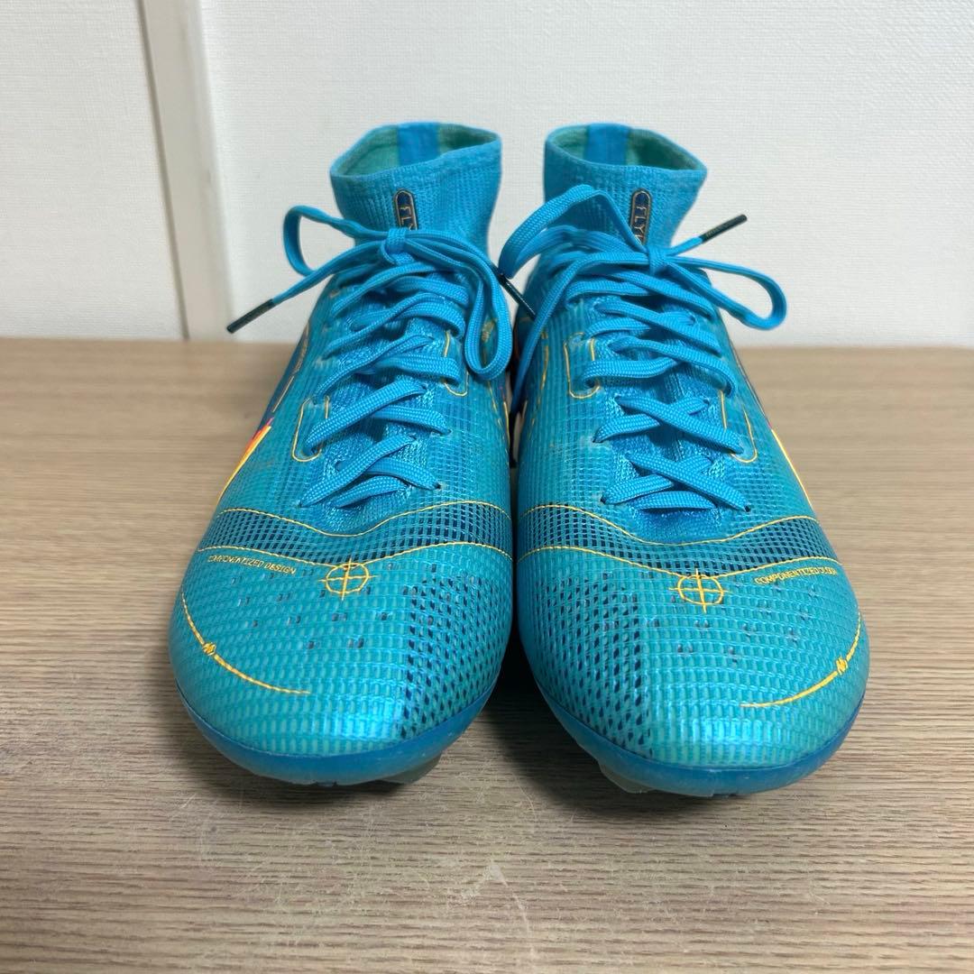 (美品) NIKE マーキュリアル スーパーフライ9 Academy FG