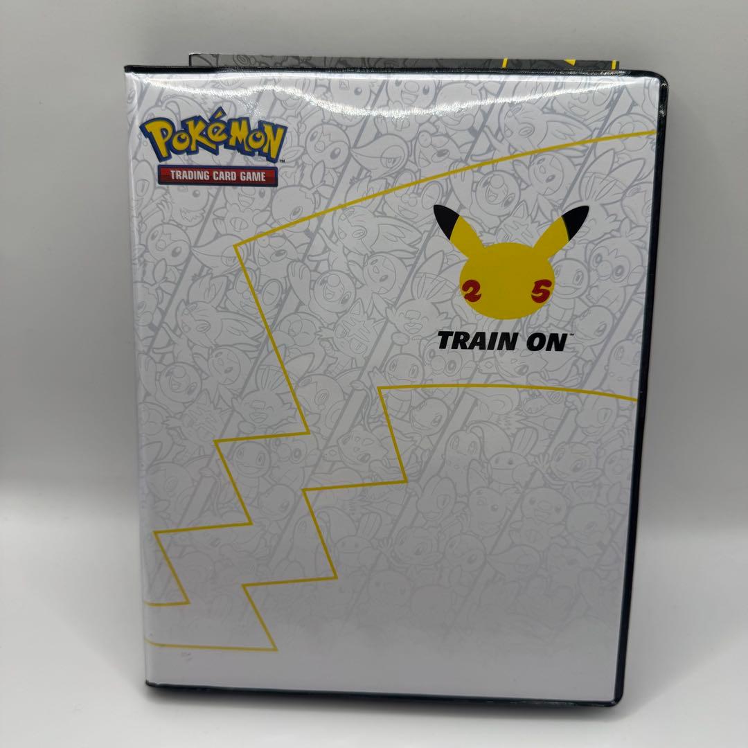 ポケモンカード バインダー ジャンボカード ピカチュウ 25周年
