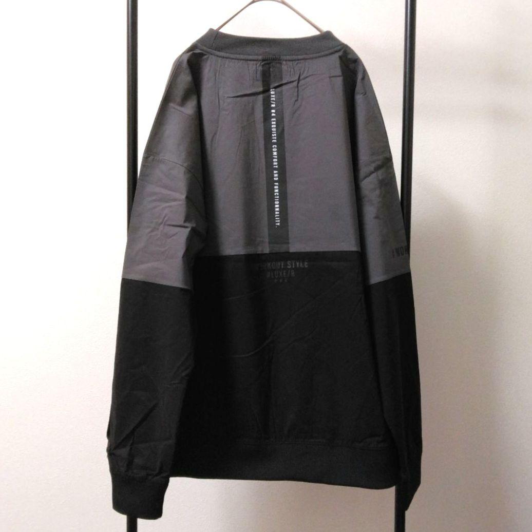 [サンプルSALE /D379 ] LUXE/R ナイロン布帛プルオーバー