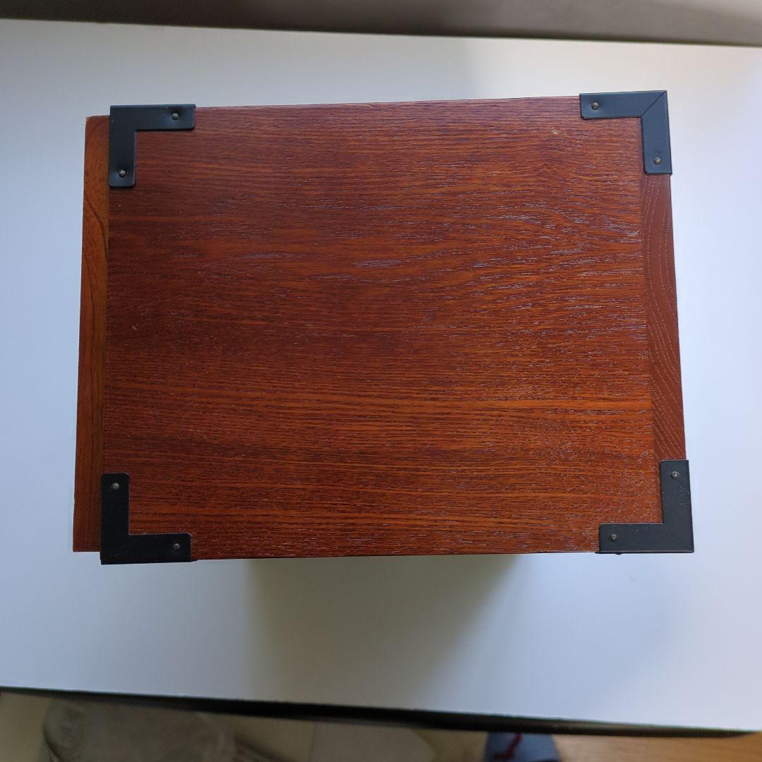 美品　飛騨高山けやき工芸　ミニ箪笥　こひきだし