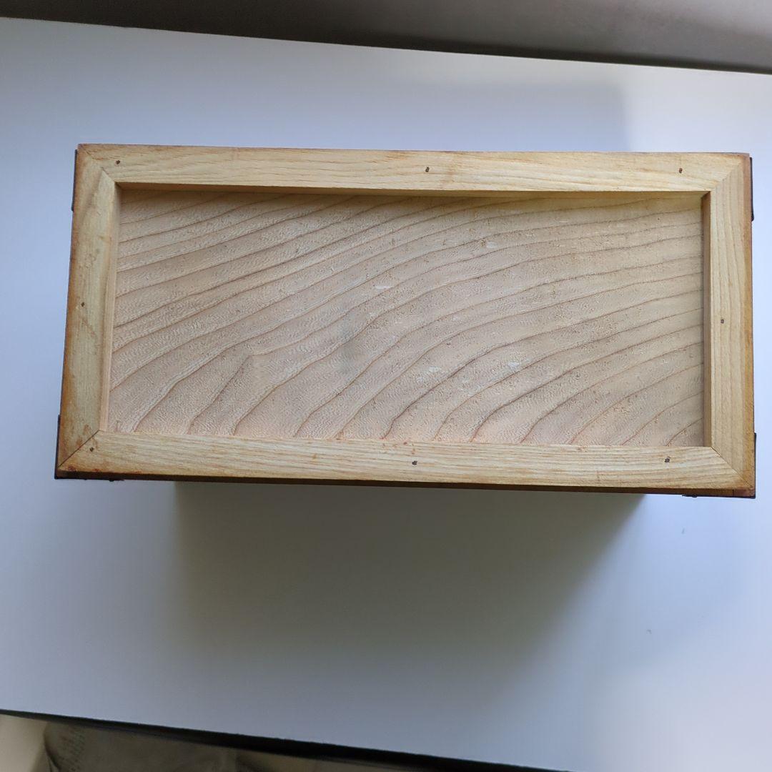 美品　飛騨高山けやき工芸　ミニ箪笥　こひきだし