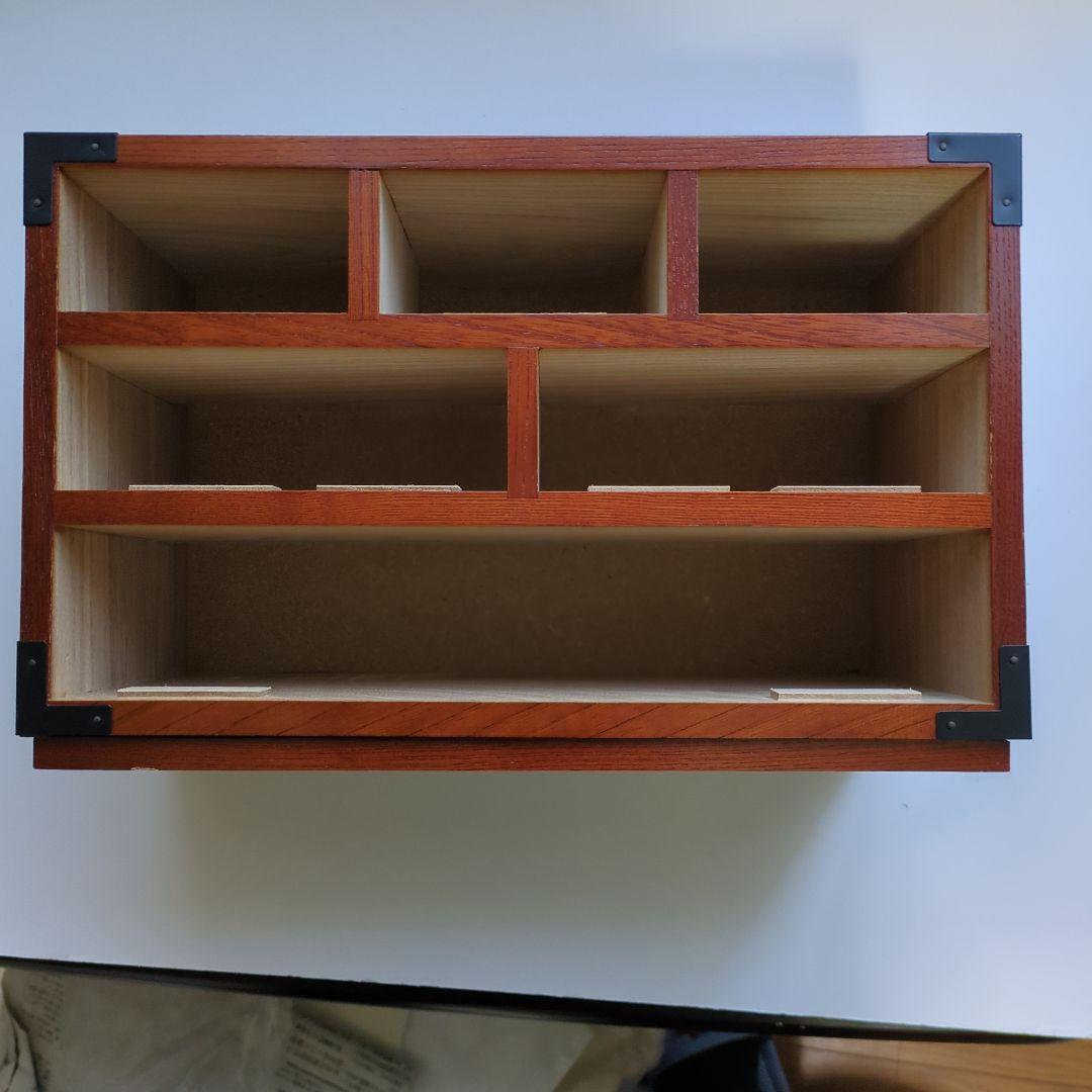 美品　飛騨高山けやき工芸　ミニ箪笥　こひきだし