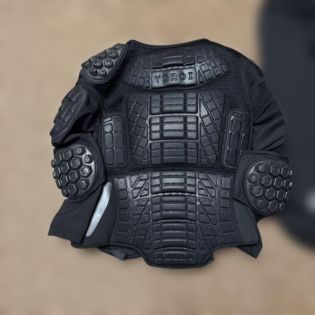 YOROI プロテクター 黒 収納バッグ付き