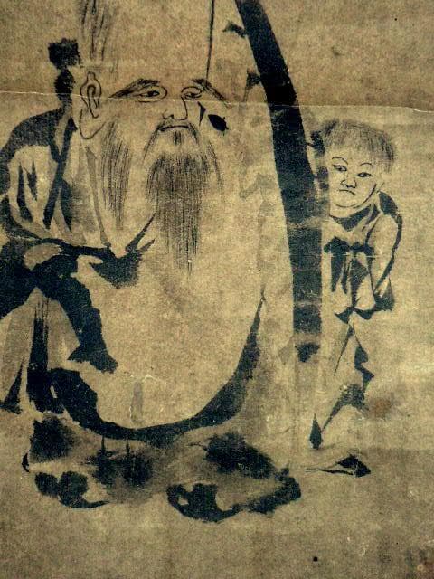 ♥掛軸　【模写】　狩野　晴川院　掛け軸　骨董品