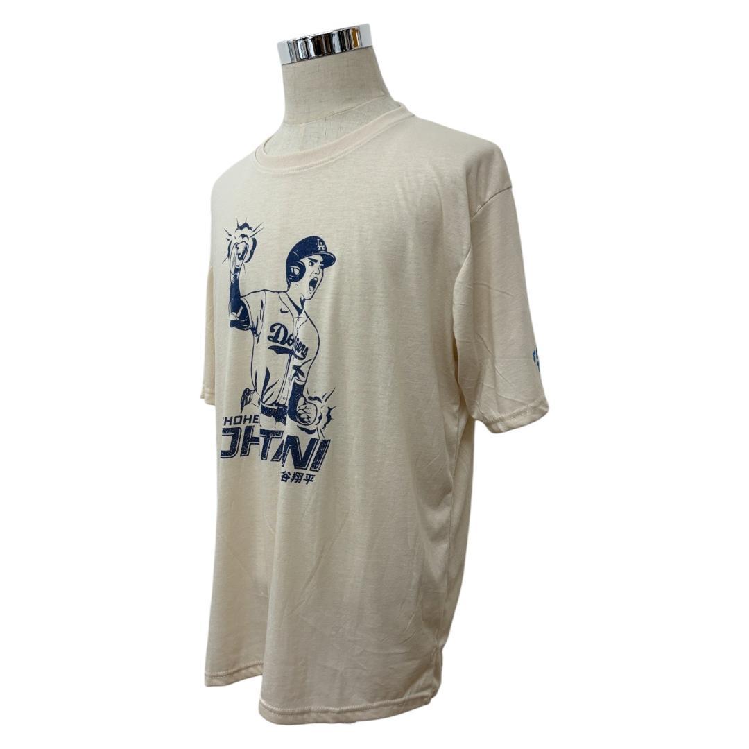 ★美品 Dodgers ドジャーズ 大谷翔平 プリントTシャツ XL 半袖