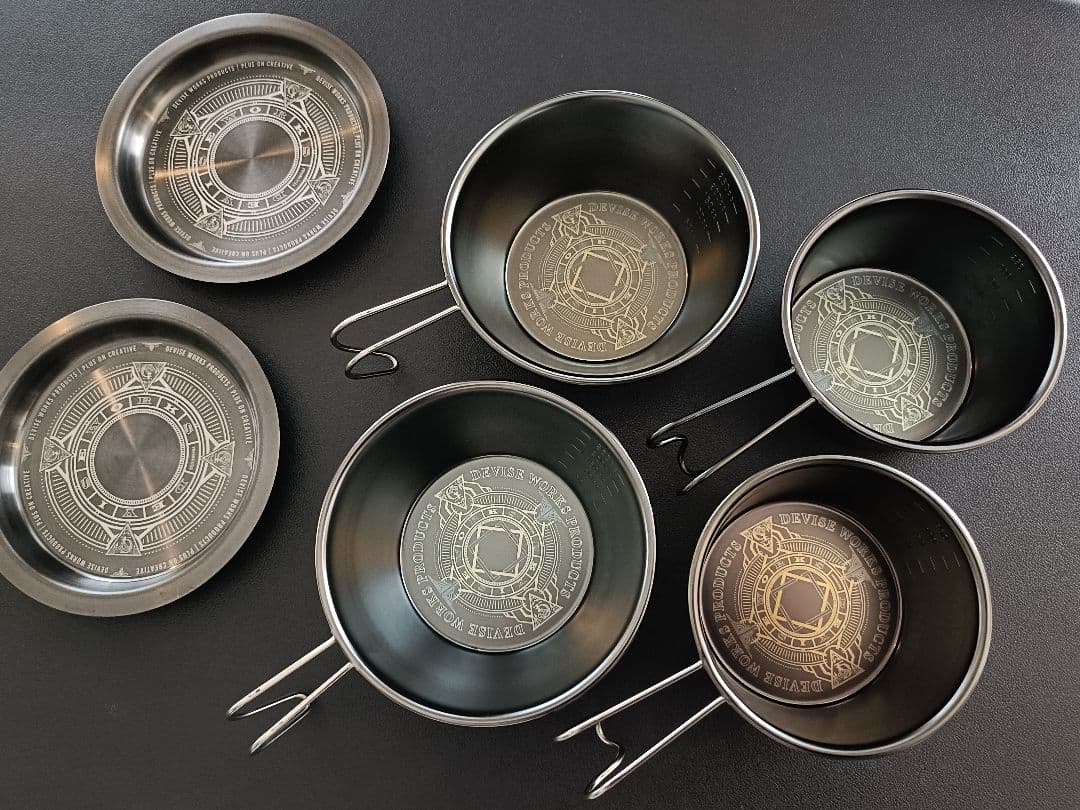 【美品】 デバイスワークス　シェラカップセット
