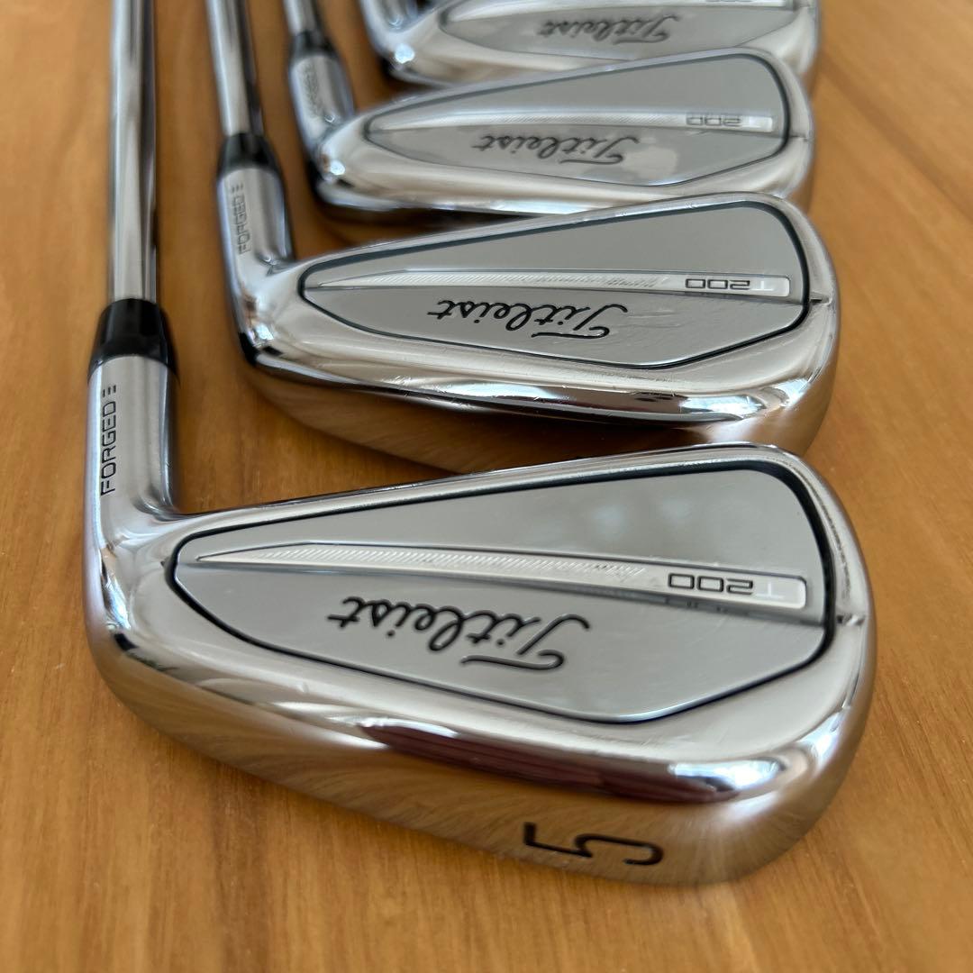 T200アイアン(2023)DG105 S200柔1番手ず らし #5〜P 6本
