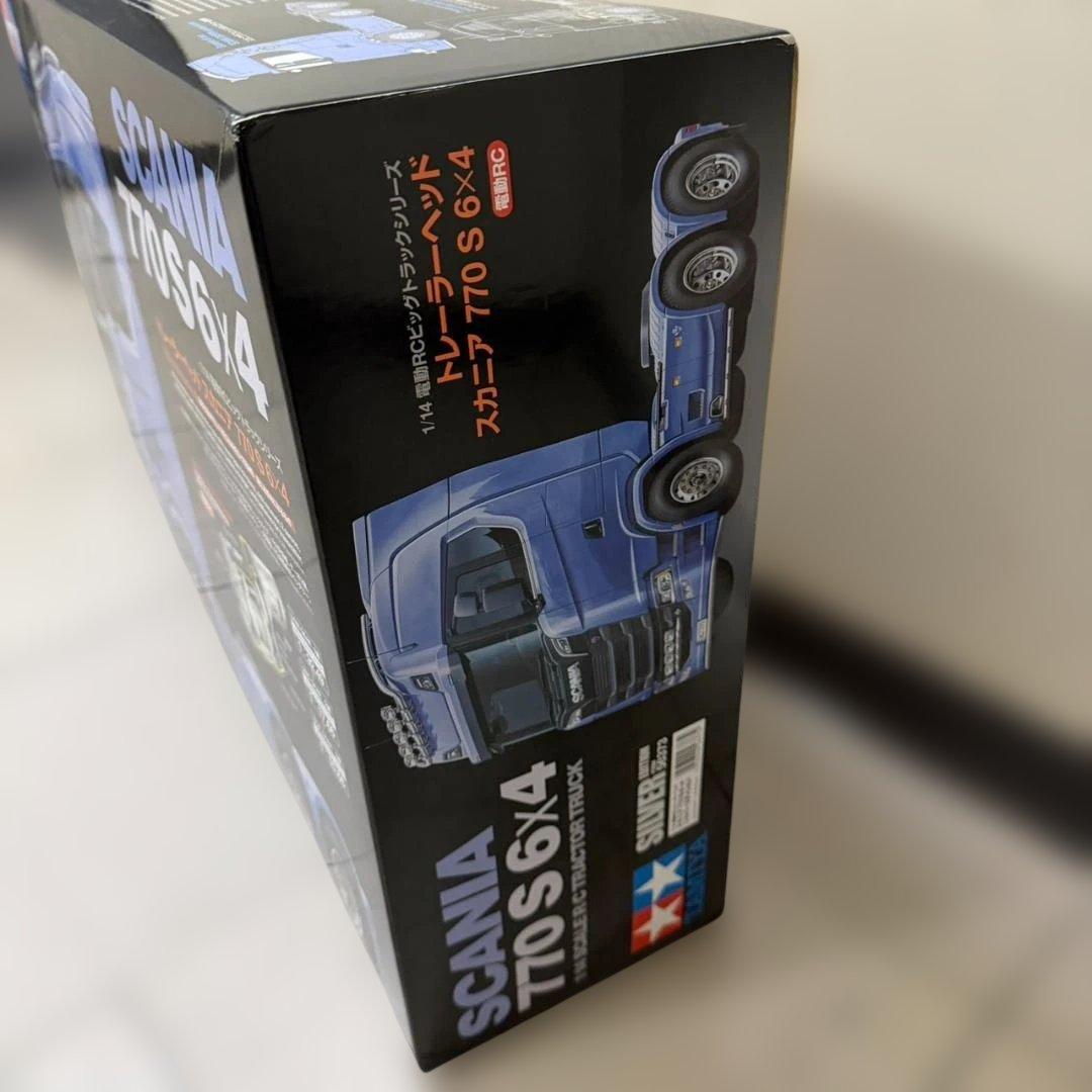 1/14電動RC トレーラーベッド　スカニア 770 S 6x4　シルバー