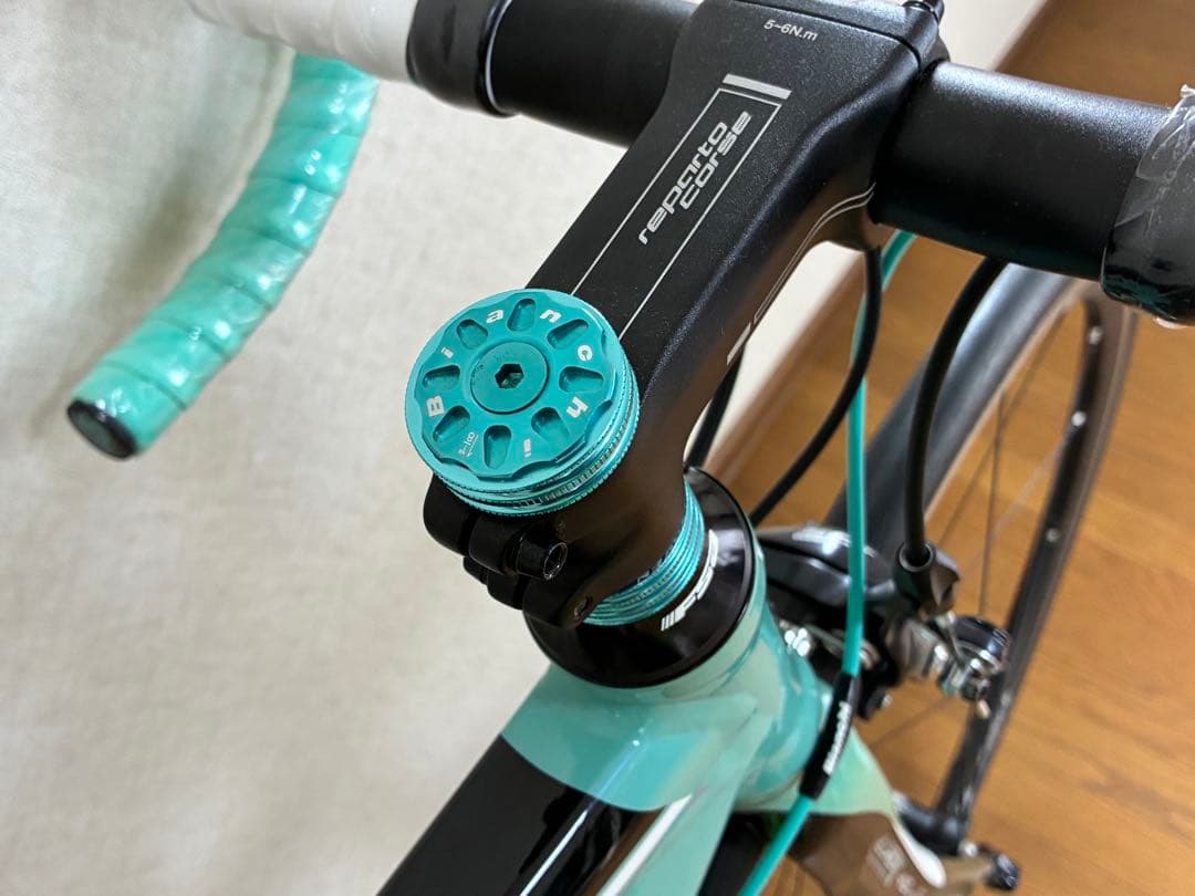 Bianchi Nirone 7 105 ロードバイク チェレステ