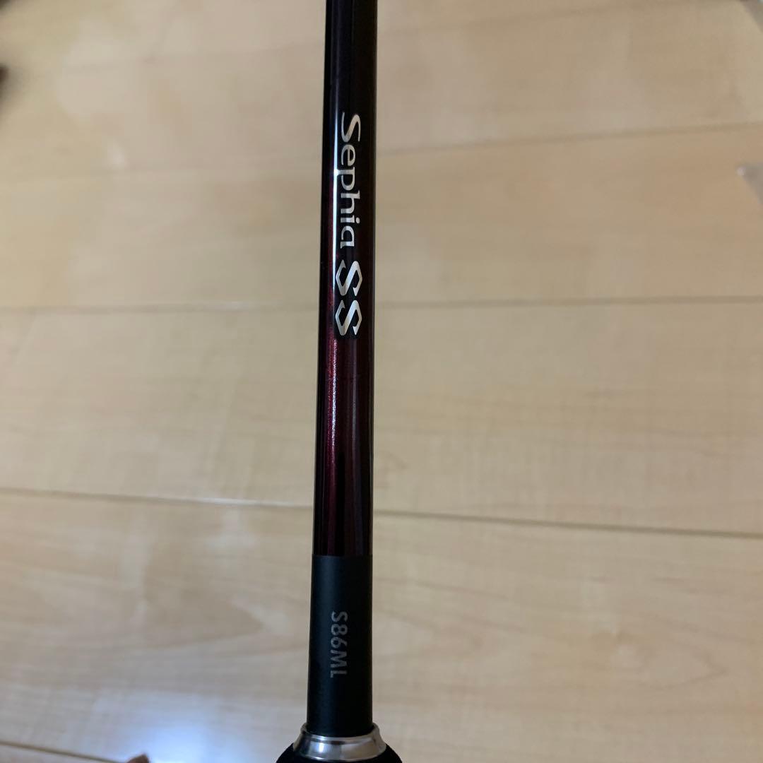 ☆ Sephia SS S86ML シマノ ロッド 富士フックキーパー付き ☆