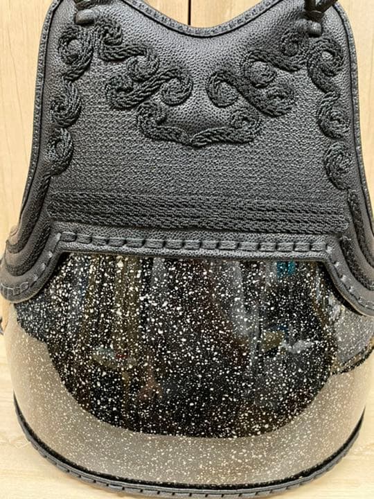 剣道　白黒霜降り胴　なぎなた　新品　防具　垂　小手　面　磨胴　タタキ胴　石目胴