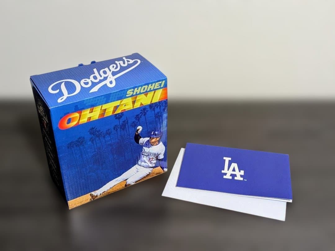 【新品未使用】大谷翔平 ドジャース ボブルヘッド FC限定 3Dスタジアム特典付