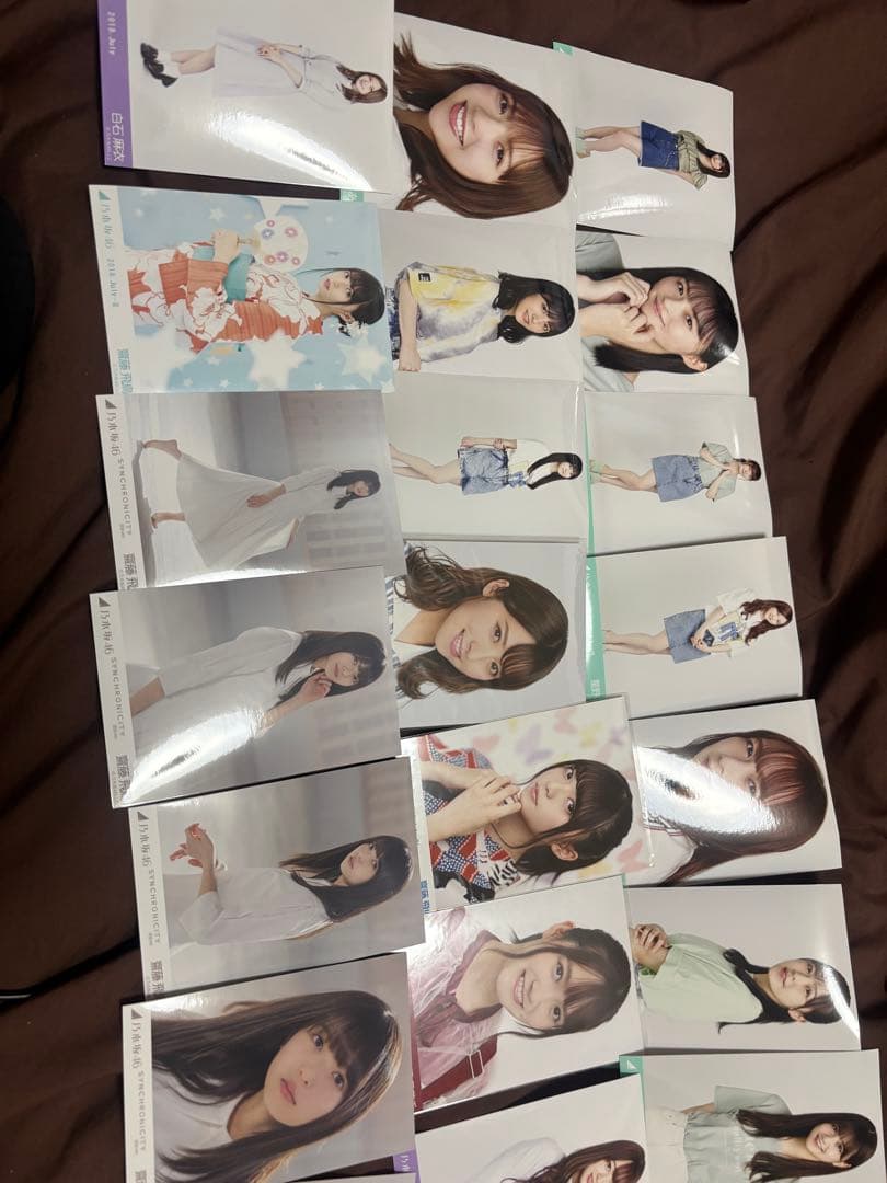 乃木坂46 生写真とタオルアルバムフォルダーセット