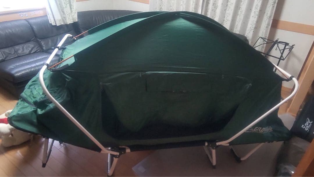 GROWHILL　シングル　テントコット キャンプ　高床式