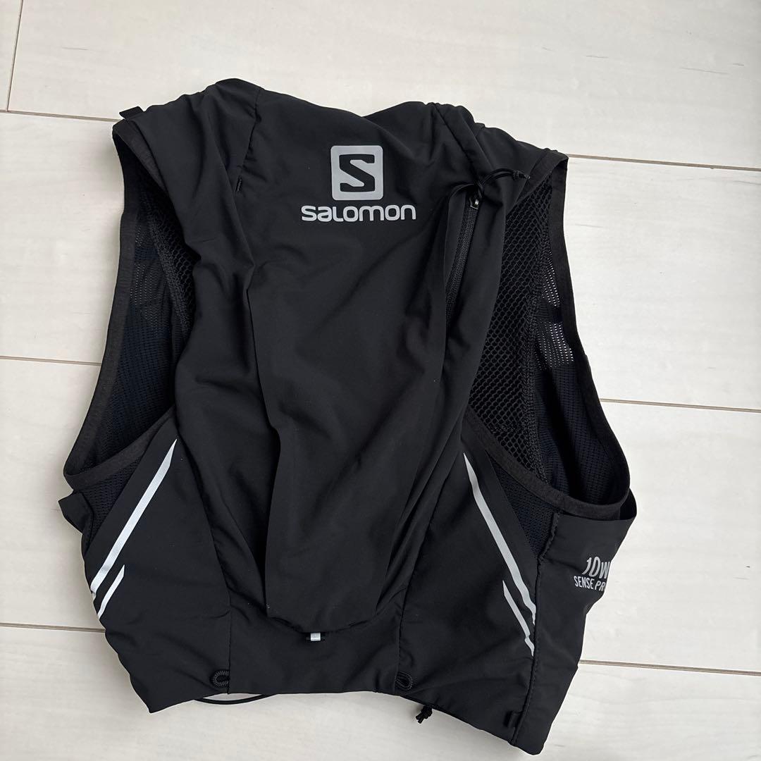 Salomon ランニングベスト XXS ブラック